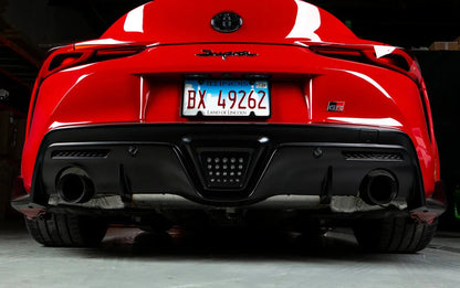 IND A90 Supra Exhaust Tip Set - Matte Black-Exhaust-Silicon Valley Bimmer