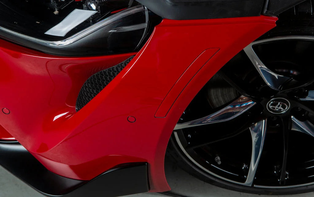 IND A90 Supra Painted Front Reflector Set-Exterior-Silicon Valley Bimmer