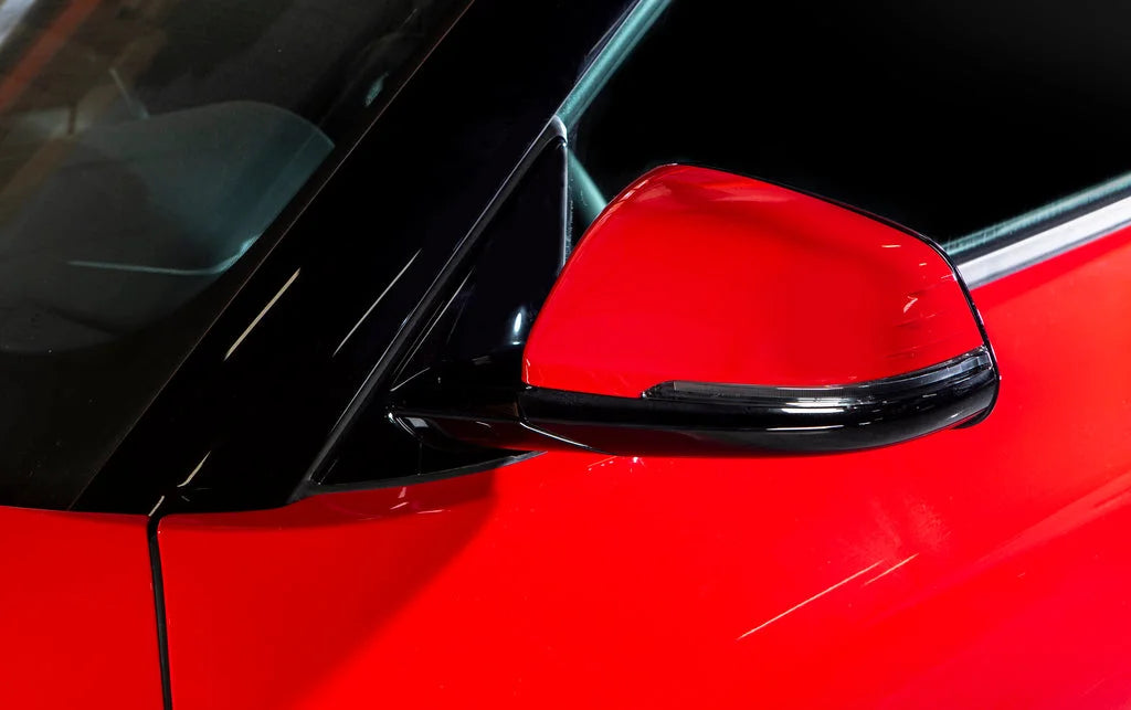 IND A90 Supra Painted Mirror Cap Set-Exterior-Silicon Valley Bimmer