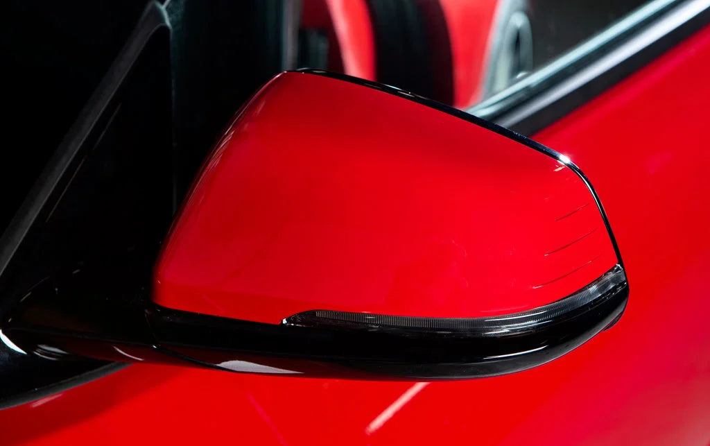 IND A90 Supra Painted Mirror Cap Set-Exterior-Silicon Valley Bimmer