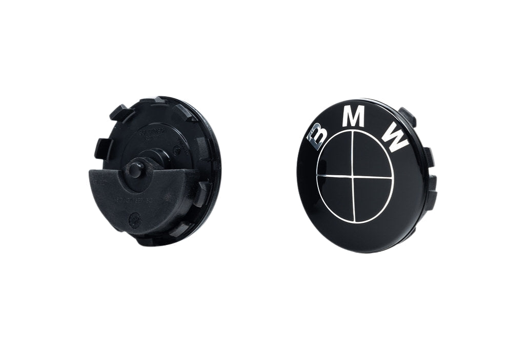 IND Black Series Floating Wheel Center Cap Set - 68mm-Wheels-Silicon Valley Bimmer