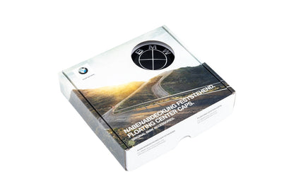 IND Black Series Floating Wheel Center Cap Set - 68mm-Wheels-Silicon Valley Bimmer