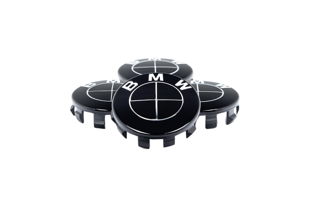 IND Black Series Wheel Center Cap Set - 56mm-Wheels-Silicon Valley Bimmer