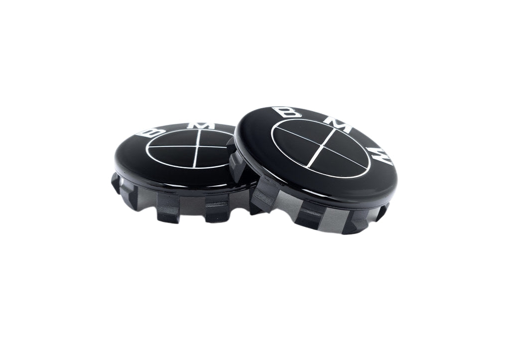 IND Black Series Wheel Center Cap Set - 56mm-Wheels-Silicon Valley Bimmer