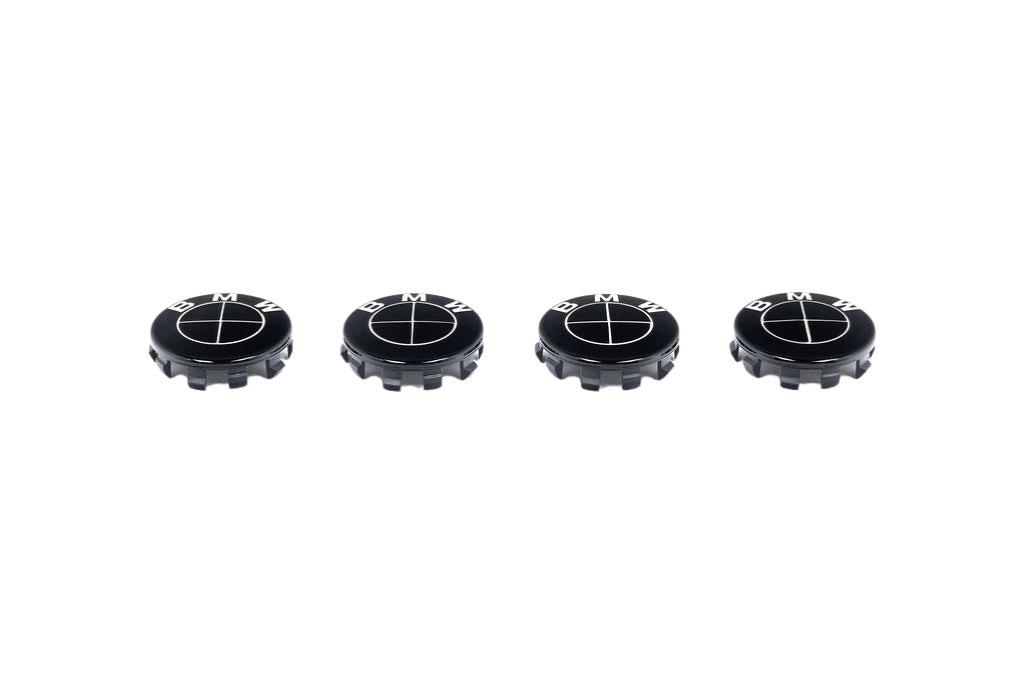 IND Black Series Wheel Center Cap Set - 56mm-Wheels-Silicon Valley Bimmer