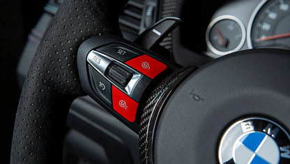 IND F8X M3 / M4 Red M1 / M2 Button Set-Interior-Silicon Valley Bimmer