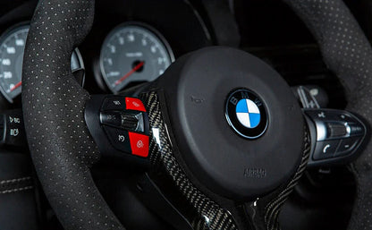 IND F8X M3 / M4 Red M1 / M2 Button Set-Interior-Silicon Valley Bimmer