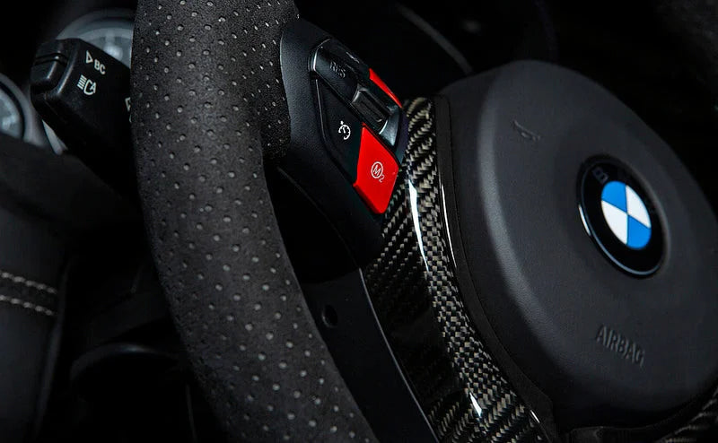 IND F8X M3 / M4 Red M1 / M2 Button Set-Interior-Silicon Valley Bimmer