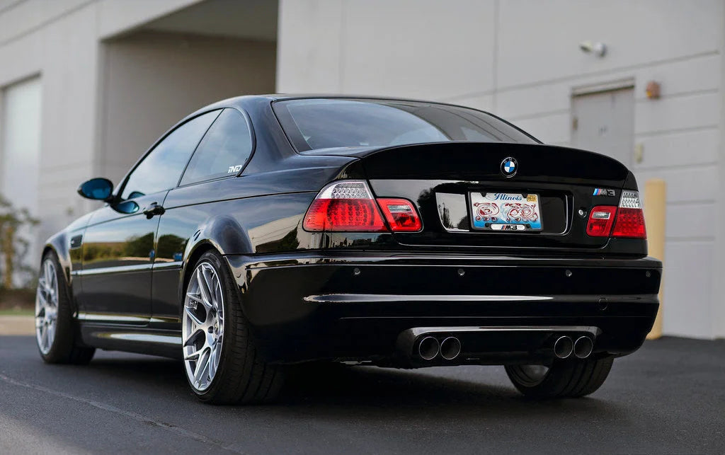 IND E46 M3 Painted Trunk Emblem-Exterior-Silicon Valley Bimmer