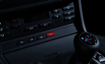 IND E46 M3 Red Sport Mode Button-Interior-Silicon Valley Bimmer