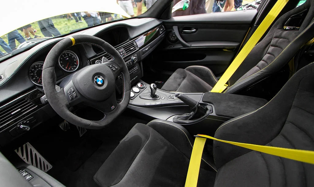 IND E90 M3 SportEVO Tribute Seat Belt Set-Interior-Silicon Valley Bimmer