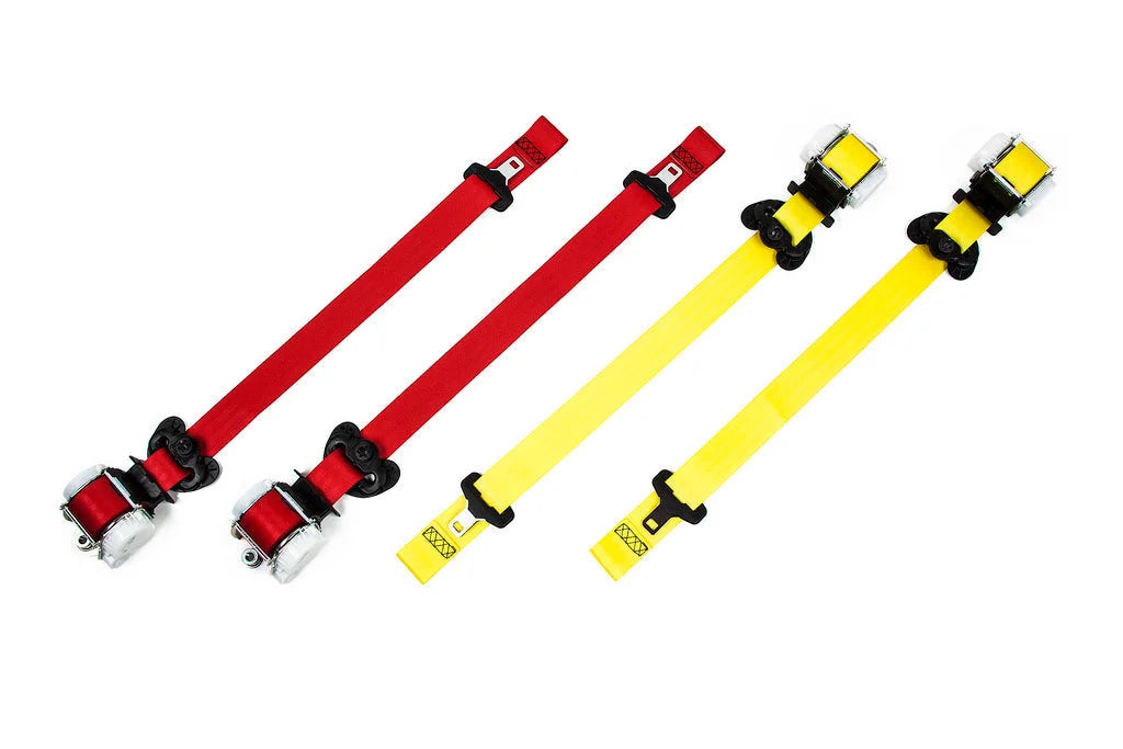 IND E92 M3 SportEVO Tribute Seat Belt Set-Interior-Silicon Valley Bimmer