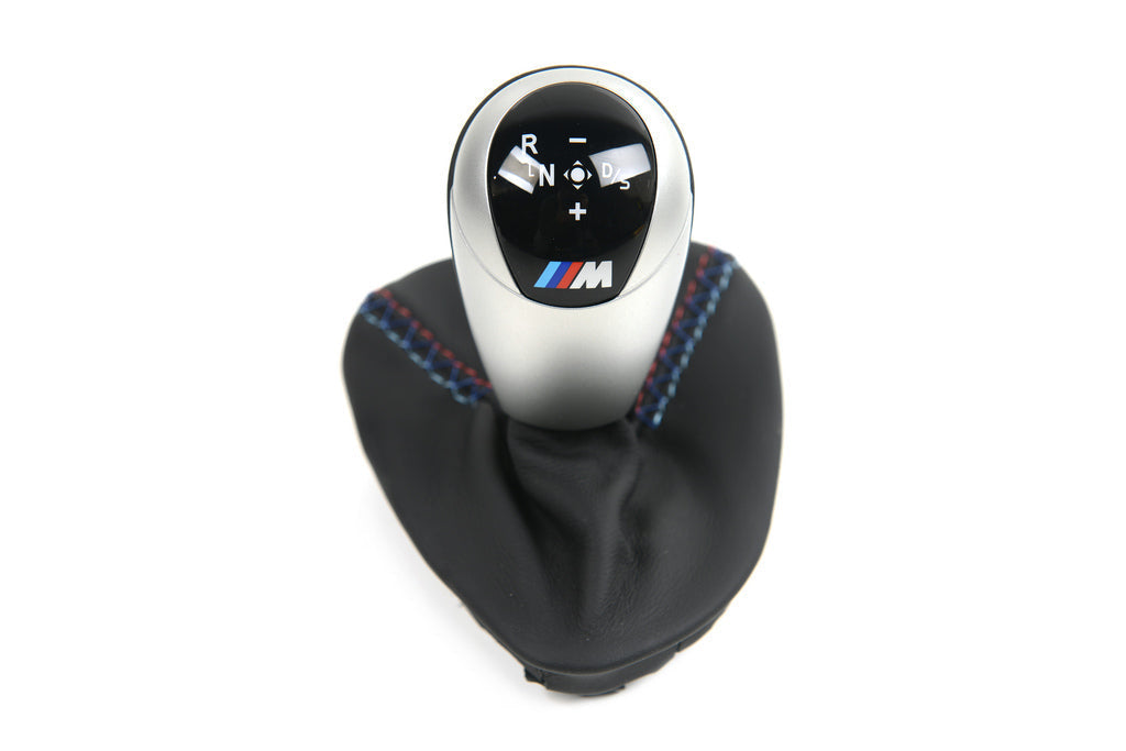 IND E9X M3 Tri-Color Leather Shift Boot-Interior-Silicon Valley Bimmer