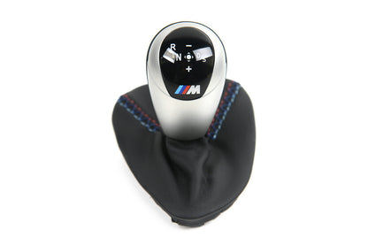 IND E9X M3 Tri-Color Leather Shift Boot-Interior-Silicon Valley Bimmer