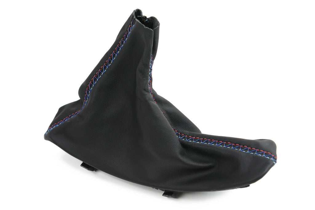 IND E9X M3 Tri-Color Leather Shift Boot-Interior-Silicon Valley Bimmer