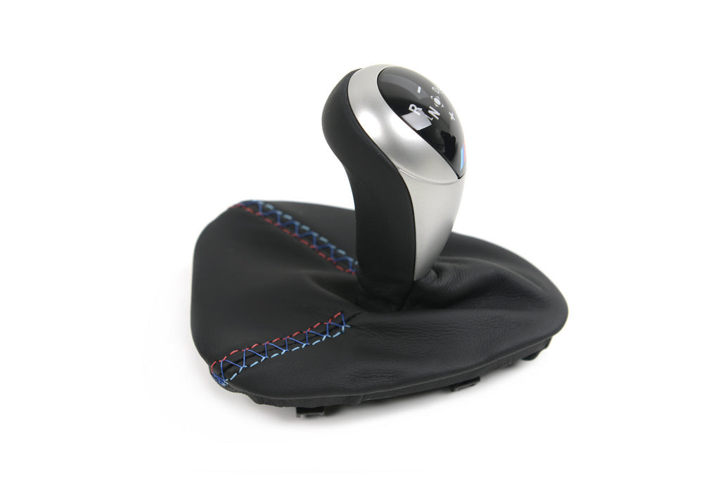 IND E9X M3 Tri-Color Leather Shift Boot-Interior-Silicon Valley Bimmer