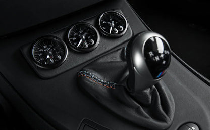IND E9X M3 Tri-Color Leather Shift Boot-Interior-Silicon Valley Bimmer