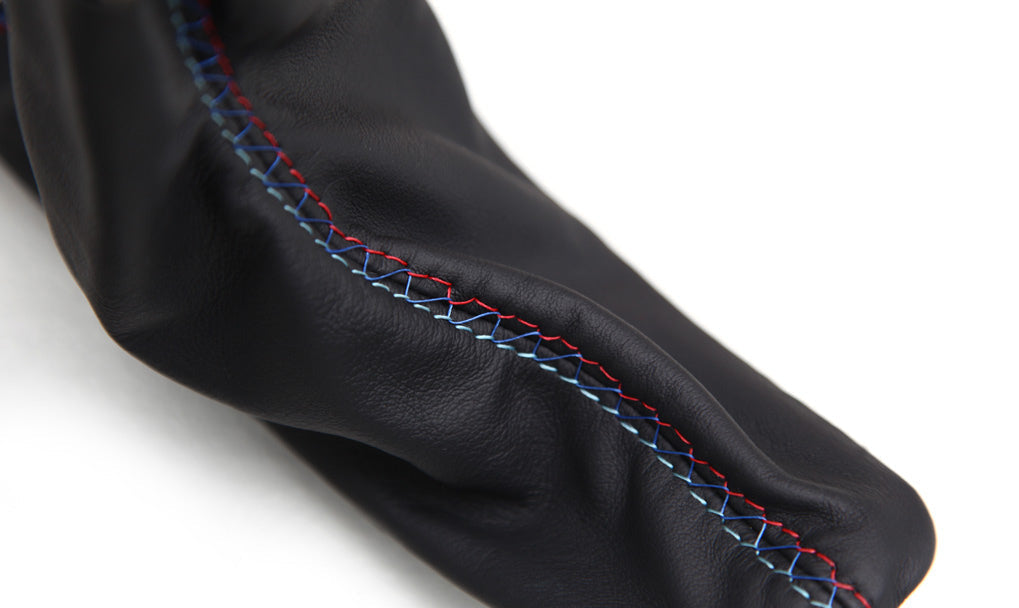 IND E9X M3 Tri-Color Leather Shift Boot-Interior-Silicon Valley Bimmer