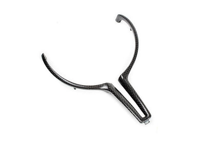 IND F-Chassis Carbon Steering Wheel Trim-Interior-Silicon Valley Bimmer