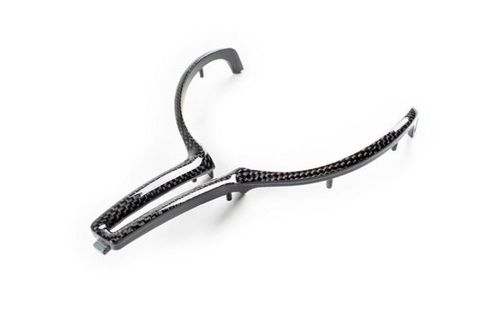 IND F-Chassis Carbon Steering Wheel Trim-Interior-Silicon Valley Bimmer