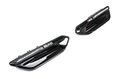 IND F06 / F12 / F13 M6 Carbon Fiber Side Marker Set-Exterior-Silicon Valley Bimmer