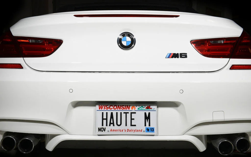 IND F06 / F12 / F13 M6 Painted Trunk Emblem-Exterior-Silicon Valley Bimmer