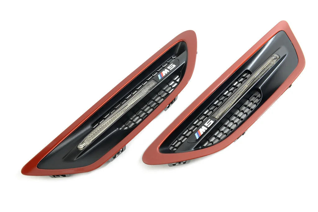 IND F10 M5 Painted Side Grille Set-Exterior-Silicon Valley Bimmer