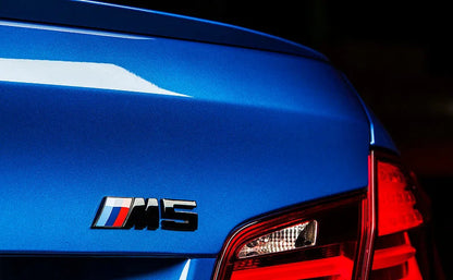 IND F10 M5 Painted Trunk Emblem-Exterior-Silicon Valley Bimmer