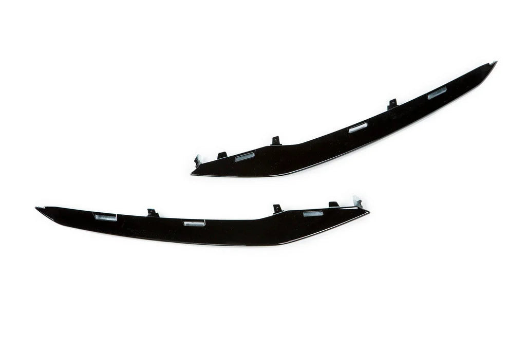 IND F30 3-Series LCI Sport Line Painted Lower Whisker Set-Exterior-Silicon Valley Bimmer