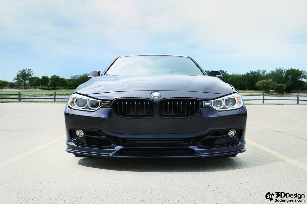 IND F30 3-Series Pre-LCI Painted Lower Whisker Set-Exterior-Silicon Valley Bimmer