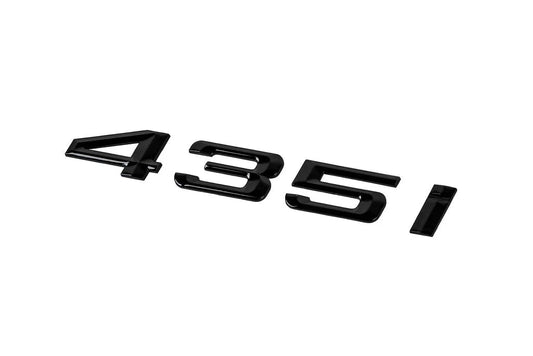 IND F3X 4-Series Painted Trunk Emblem-Exterior-Silicon Valley Bimmer