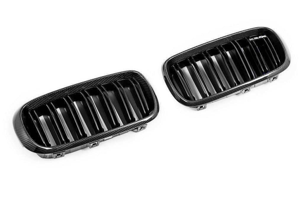 IND F85 X5M Carbon Front Grille Set-Exterior-Silicon Valley Bimmer