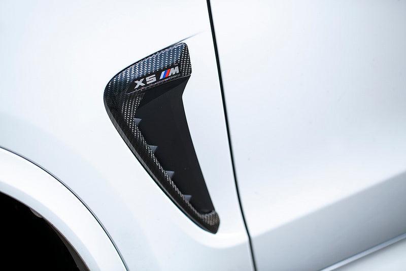 IND F85 X5M Carbon Side Grille Set-Exterior-Silicon Valley Bimmer
