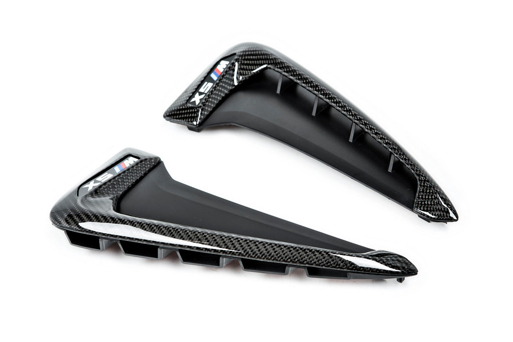 IND F85 X5M Carbon Side Grille Set-Exterior-Silicon Valley Bimmer