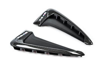 IND F85 X5M Carbon Side Grille Set-Exterior-Silicon Valley Bimmer