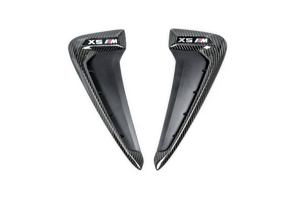 IND F85 X5M Carbon Side Grille Set-Exterior-Silicon Valley Bimmer