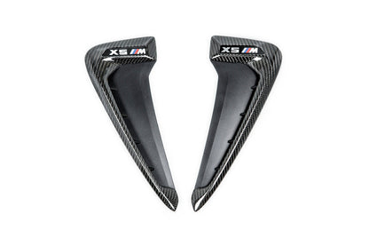 IND F85 X5M Carbon Side Grille Set-Exterior-Silicon Valley Bimmer