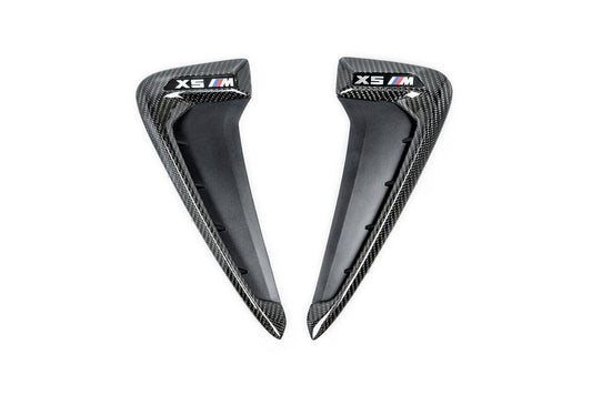IND F85 X5M Carbon Side Grille Set-Exterior-Silicon Valley Bimmer