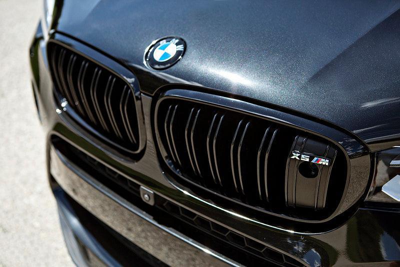 IND F85 X5M Painted Night Vision Front Grille Set-Exterior-Silicon Valley Bimmer
