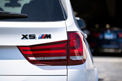 IND F85 X5M Painted Trunk Emblem-Exterior-Silicon Valley Bimmer