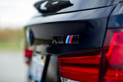 IND F85 X5M Painted Trunk Emblem-Exterior-Silicon Valley Bimmer