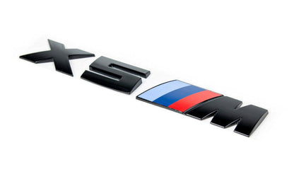 IND F85 X5M Painted Trunk Emblem-Exterior-Silicon Valley Bimmer