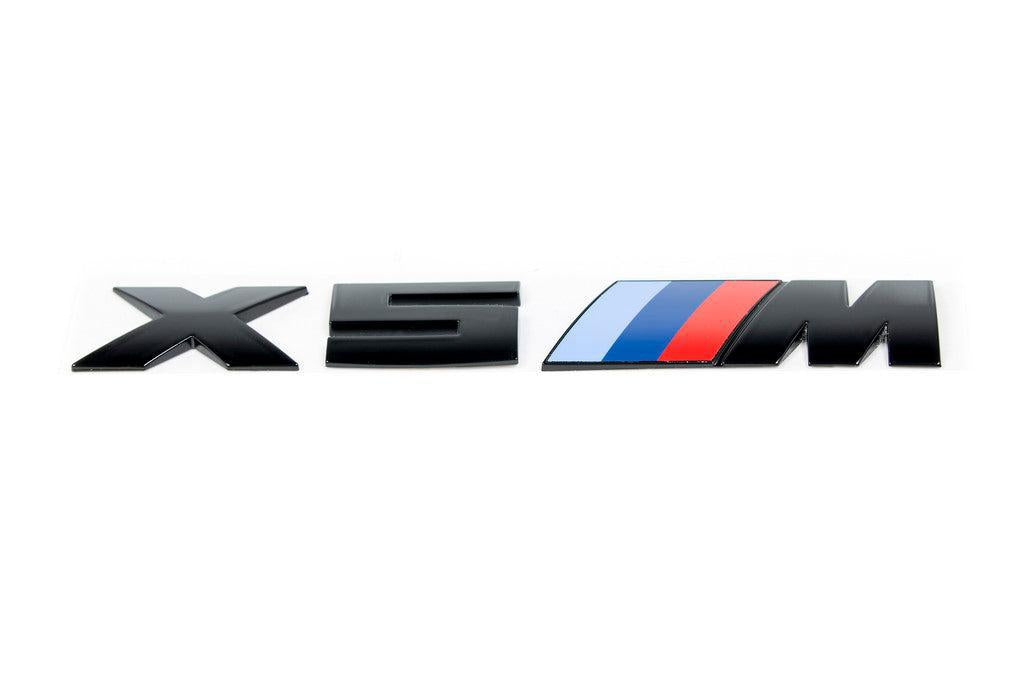 IND F85 X5M Painted Trunk Emblem-Exterior-Silicon Valley Bimmer
