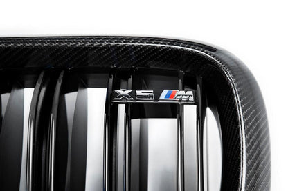 IND F86 X6M Carbon Front Grille Set-Exterior-Silicon Valley Bimmer
