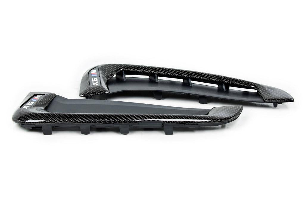 IND F86 X6M Carbon Side Grille Set-Exterior-Silicon Valley Bimmer