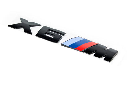 IND F86 X6M Painted Trunk Emblem-Exterior-Silicon Valley Bimmer