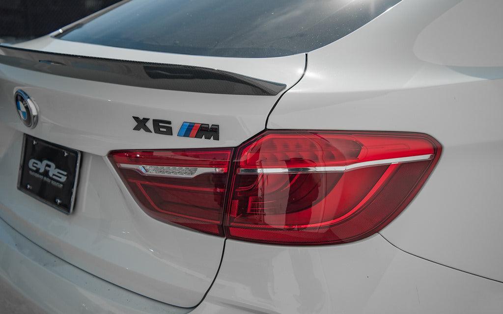 IND F86 X6M Painted Trunk Emblem-Exterior-Silicon Valley Bimmer