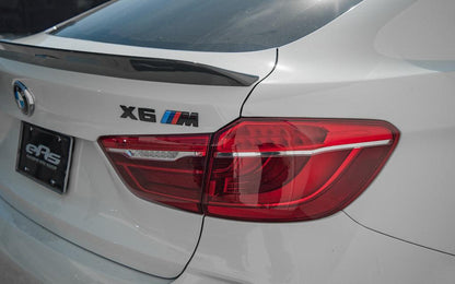 IND F86 X6M Painted Trunk Emblem-Exterior-Silicon Valley Bimmer
