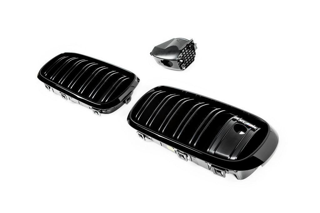 IND F86 X6M Painted Night Vision Front Grille Set-Exterior-Silicon Valley Bimmer