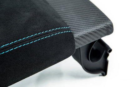 IND F87 M2 Alcantara Stitched Armrest-Interior-Silicon Valley Bimmer